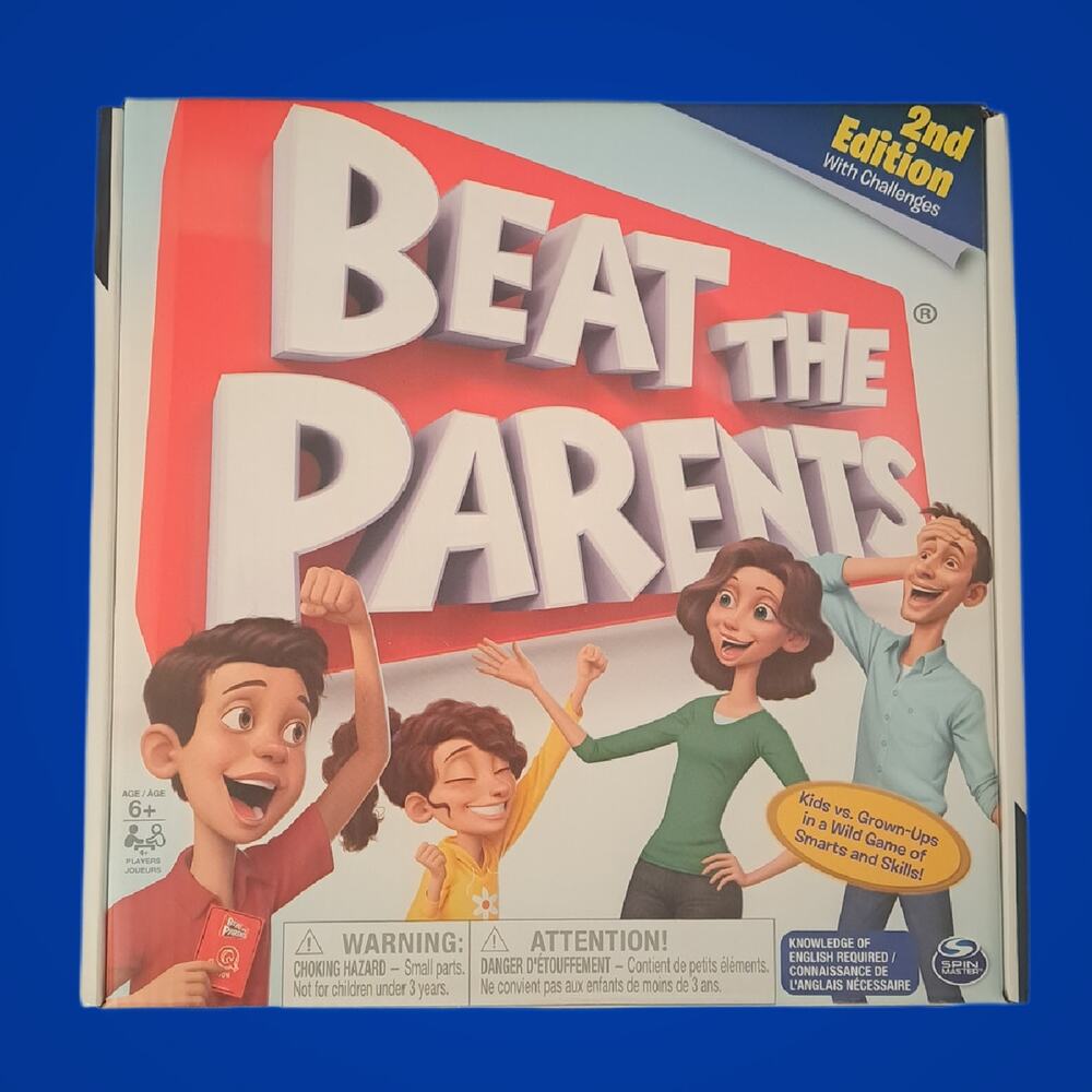 Beat The Parents Second Edition Parents VS Kids Challenge Board Game